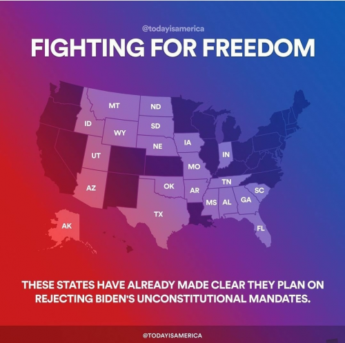 States Fighting For Freedom