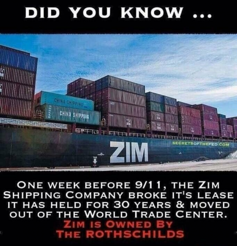 Zim owned by the Rothschilds