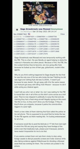 Rittenhouse vs Mossad