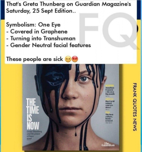 Greta Thunberg Guardian Magazine 25 Sept