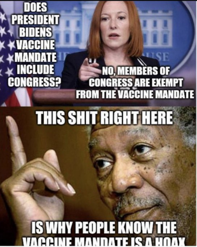 Vaxx amndate Hoax