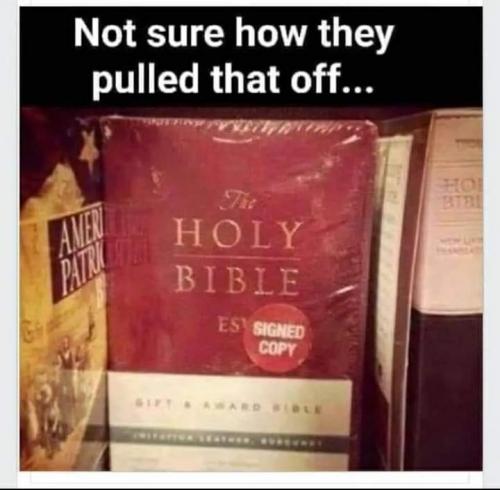 Signed copy