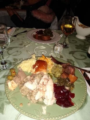 Thanksgiving 2021 Food Plate