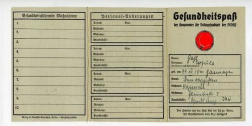Nazi-Health-Passport