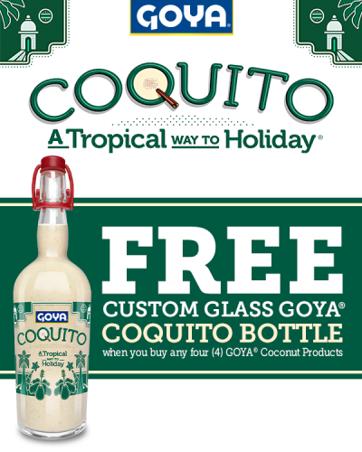 Goya coquito bottle