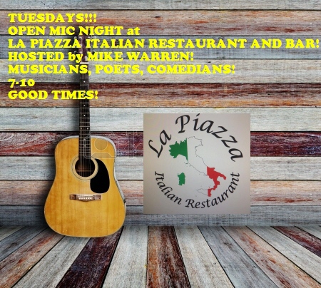La Piazza Open Mic