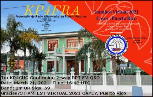 KP4FRA-HAMFEST2021CAYEY