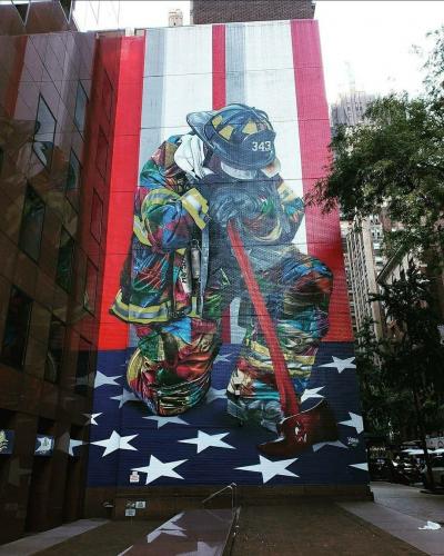 USFlag_911_FireFighter