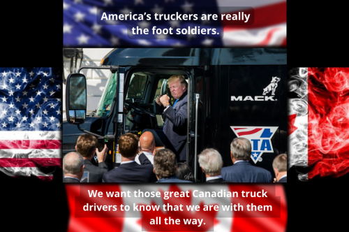 Trump_TruckersAreFootSoldiers_withCanada