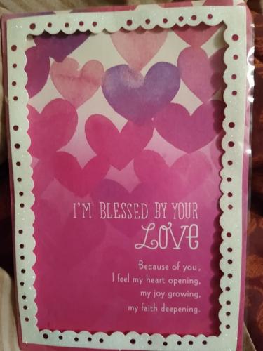 Valentines Card from Chris