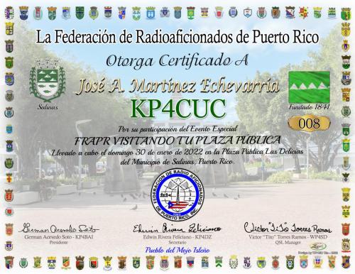 008 - KP4CUC
