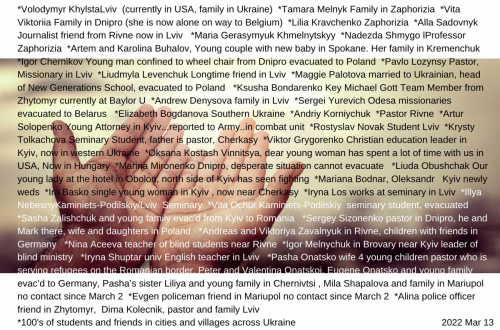 BWPrayerList