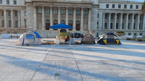 Las primeras horas del Campamento el dia 27 de diciembre de 2021