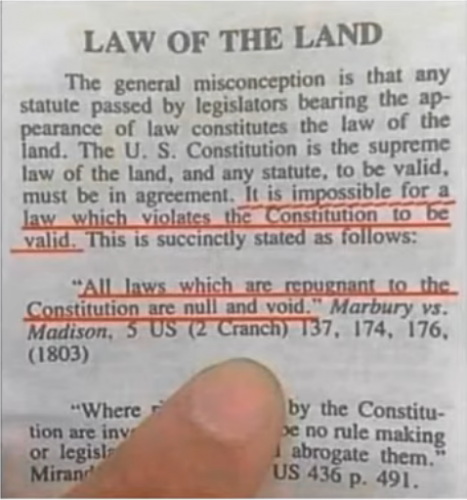 law of the land
