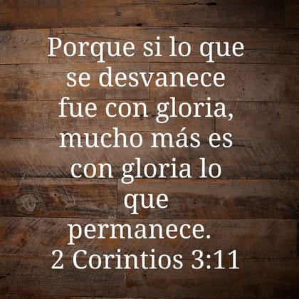 2 corintios 3 11