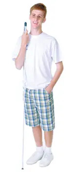 white-cane