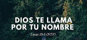 dios te conoce por tu nombre