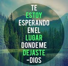 donde me dejaste