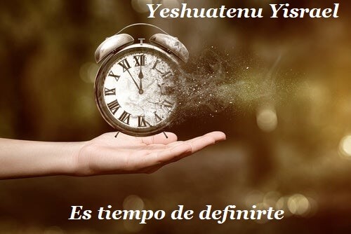 es tiempo de definirte