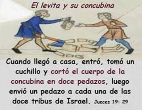 El levita y la concubina