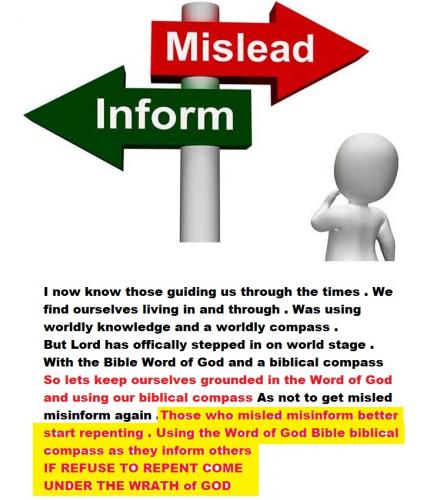 misled misinform