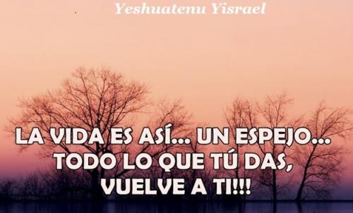 La vida es un espejo