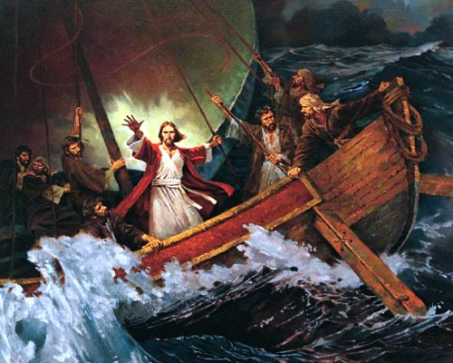 Jesus y la tempestadd