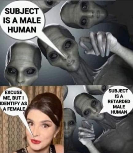 retarded male human