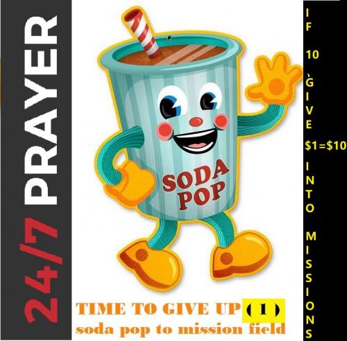 give soda pop