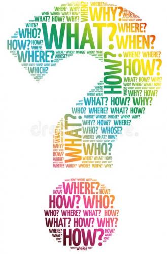 question mark