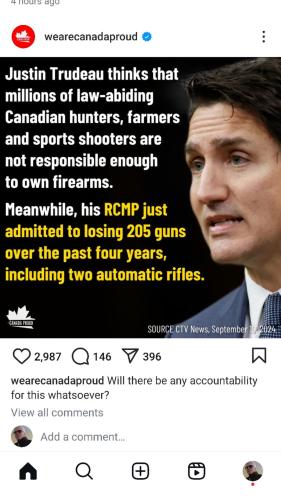 RCMP losses