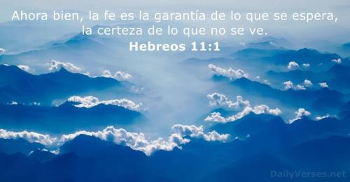 hebreos 11 1