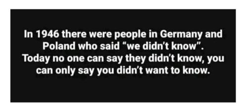 we didnt know