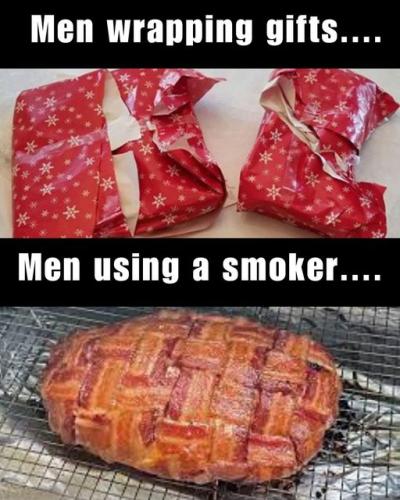 men wrapping