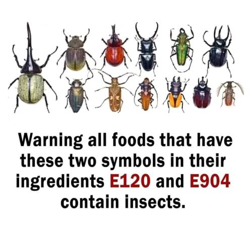 warnign foods