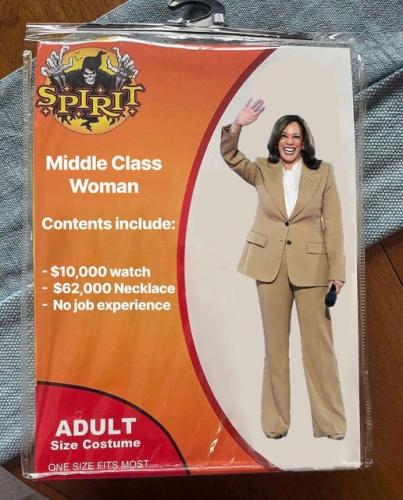 middle class woman