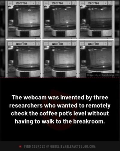 the webcam