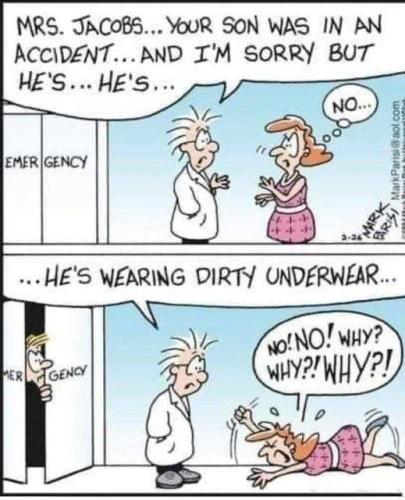 dirty underwear