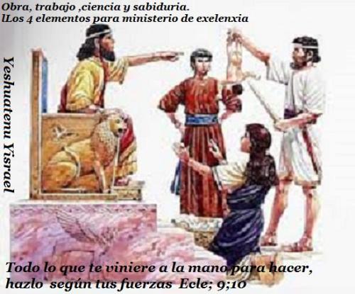 4 elementos para el trabajo eficaz